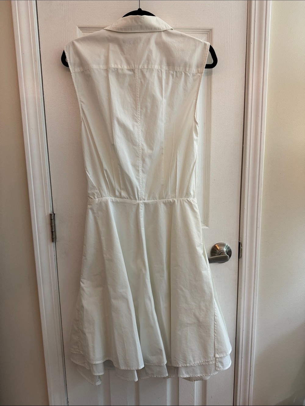 PROENZA SCHOULER Cindy Layered Cotton Poplin Shirt Dress Size 2 - Picture 7 of 10